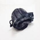 Δερμάτινο Πουγκί για Καπνό Πίπας σε Μαύρο Χρώμα με Κορδόνια