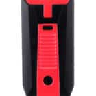 Αναπτήρας SLIDE Double Jet Punch Μαύρος-Κόκκινος αντιανεμικός βουτανίου επαναγεμιζόμενος