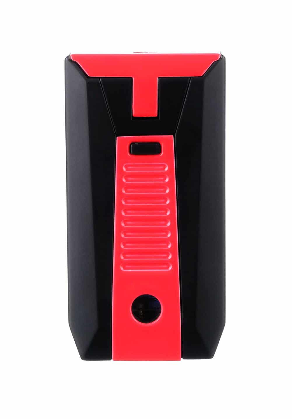 Αναπτήρας SLIDE Double Jet Punch Μαύρος-Κόκκινος αντιανεμικός βουτανίου επαναγεμιζόμενος