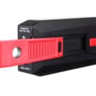 Αναπτήρας SLIDE Double Jet Punch Μαύρος-Κόκκινος αντιανεμικός βουτανίου επαναγεμιζόμενος