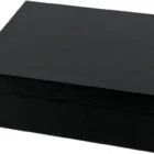Υγραντήρας Humidor Torino Deluxe για 30 Πούρα ξύλινος μαύρο χρώμα