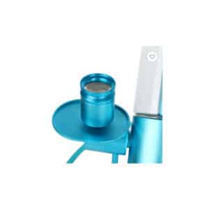 360 Degrees Rotating Glass Gravity Hookah Bong Ναργιλές Μπλε γυάλινος