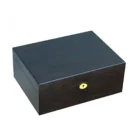 Ξύλινος Humidor / Υγραντήρας Καφέ 50 πούρων κλειστός