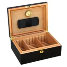Ξύλινος Humidor / Υγραντήρας Καφέ 50 πούρων ανοιχτός