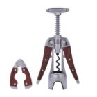 Τιρμπουσόν & Κόφτης Αλουμινίου ανοιξείδωτοι με ξύλινη επένδυση