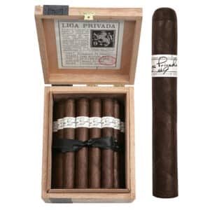 Liga Privada No 9 Toro Oscuro Edition Limitada τόρο ρομπούστο Νικαράγουας ξύλινο κουτί για πούρα με πούρα μέσα
