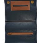 Carbon Θήκη Καπνού Στριφτού Μπλε χρώματος με φερμουάρ