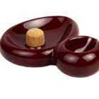 Sidecar Σταχτοδοχείο Πίπας Μπορντώ (W1012) κεραμικό