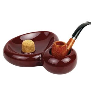 Sidecar Σταχτοδοχείο Πίπας Μπορντώ (W1012) κεραμικό με μία πίπα μέσα