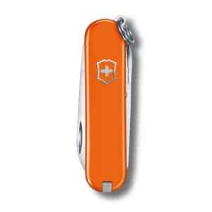 Classic Mango Tango Σουγιάς Πολυεργαλείο μεταλλικός ανοξείδωτος πορτοκαλί χρώμα Ελβετικός