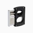 Double Blade χρώμα Μαύρος-Chrome Πουροκόφτης (003419) με γκιλοτίνα και v-cut κόφτες