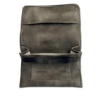 Olive PU Leather Θήκη Καπνού Δερμάτινη για πίπα ανοιχτή