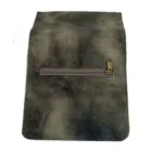 Olive PU Leather Θήκη Καπνού Δερμάτινη για πίπα ανοιχτή με φερμουάρ