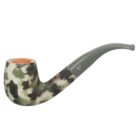 Camouflage 43 Πίπα Καπνού (9mm) με διακόσμηση καμουφλάζ ξύλινη πράσινο χρώμα