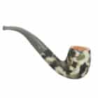 Camouflage 43 Πίπα Καπνού (9mm) με διακόσμηση καμουφλάζ ξύλινη πράσινο χρώμα