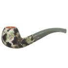 Camouflage 43 Πίπα Καπνού (9mm) με διακόσμηση καμουφλάζ ξύλινη πράσινο χρώμα