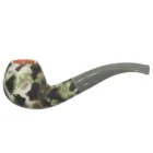 Camouflage 43 Πίπα Καπνού (9mm) με διακόσμηση καμουφλάζ ξύλινη πράσινο χρώμα