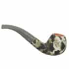 Camouflage 43 Πίπα Καπνού (9mm) με διακόσμηση καμουφλάζ ξύλινη πράσινο χρώμα