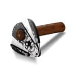 Μαύρος Skull Πουροκόπτης Γκιλοτίνα 54 Ring μεταλλικός