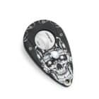 Μαύρος Skull Πουροκόπτης Γκιλοτίνα 54 Ring μεταλλικός