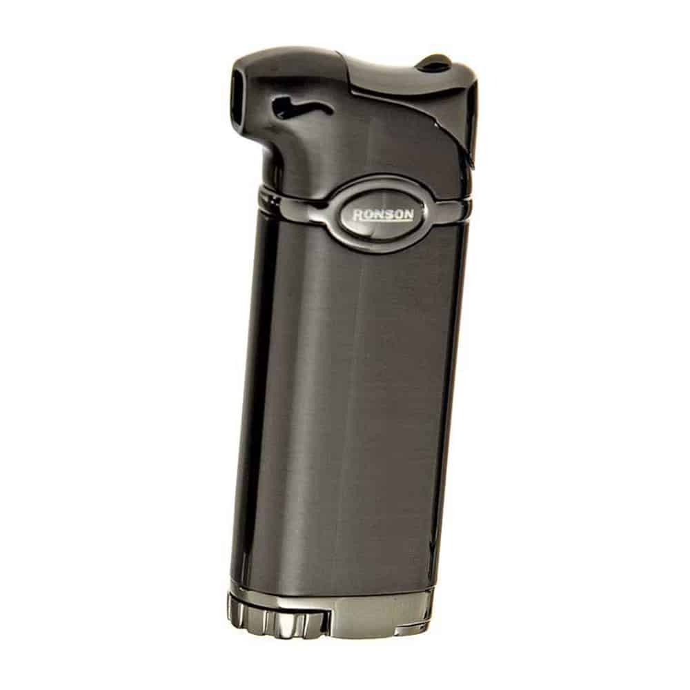 ronson Αναπτήρας Πίπας Καπνού Gunmetal με ενσωματωμένο Tamper Αναπτήρας Πίπας Καπνού Gunmetal με ενσωματωμένο Tamper χρώμα gunmetal