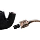 Morellina Rustica 614 Πίπα Καπνού ξύλινη μαύρου χρώματος ρουστίκ