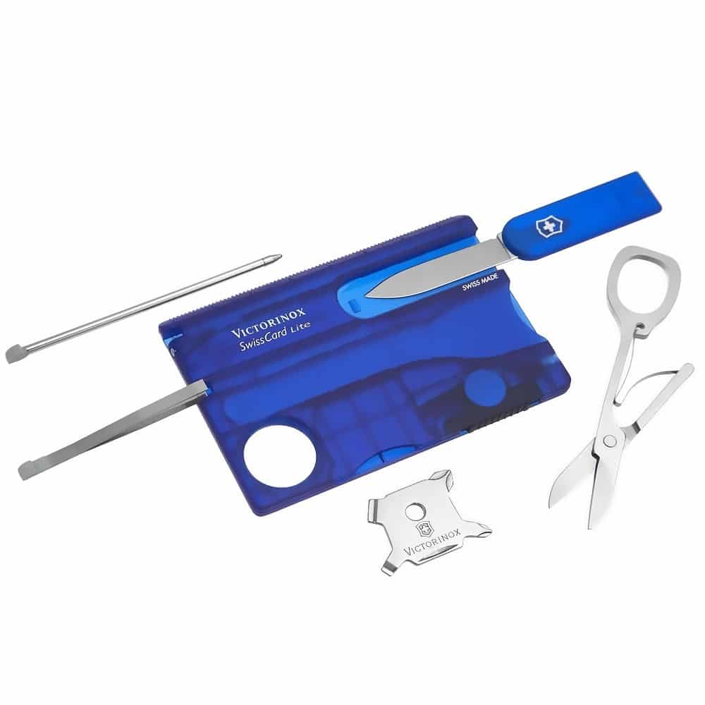 Swiss Card Lite Μπλε σουγιάς πολυεργαλείο