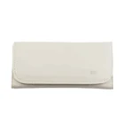PU Leather Μπεζ Θήκη Καπνού Δερμάτινη