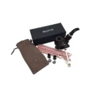 BRONICA - De Luxe Λεία Πίπα Καπνού B200 9mm, σετ με καθαριστικά και εργαλεία