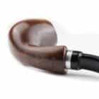 De Luxe Λεία Πίπα Καπνού B200 9mm ξύλινη καφέ χρώμα