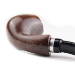 De Luxe Λεία Πίπα Καπνού B200 9mm ξύλινη καφέ χρώμα