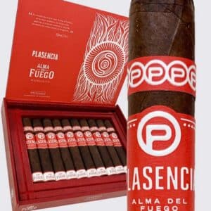 Alma Del Fuego Candente πούρο Νικαράγουας μήκος 127 χιλιοστά διάμετρος 50 χιλιοστά κουτί πούρων με πούρα μέσα