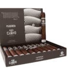 Alma Del Campo Madrono πούρο Νικαράγουας μήκους 165 χιλιοστών και διαμέτρου 58 χιλιοστών με γεύση μπαχαρικών και με δαχτυλίδι της εταιρίας πούρων Plasencia ξύλινο μαύρο-καφέ κουτί πούρων με πούρα μέσα