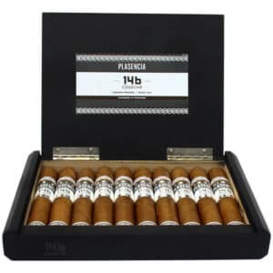 146 Cosecha Monte Carlo πούρο Νικαράγουας μήκος 152 χιλιοστών διάμετρος 58 χιλιοστά Ονδούρας γλυκιά γεύση κουτί πούρων ξύλινο μαύρο με πούρα μέσα