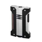 Defi Extreme Αναπτήρας Jet Brushed Lighter αντιανεμικός επαναγεμιζόμενος βουτανίου χρώμα μαύρο-ασημί
