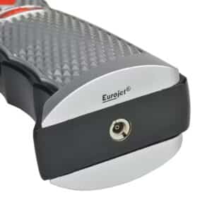 Επιτραπέζιος Αναπτήρας Jet Flame αντιανεμικός ασημένιο χρώμα επαναγεμιζόμενος