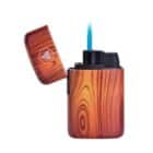 Jet Αναπτήρας με Ξύλινο Σχέδιο αντιανεμικός επαναγεμιζόμενος βουτανίου