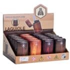 Jet Αναπτήρας με Ξύλινο Σχέδιο αντιανεμικός επαναγεμιζόμενος βουτανίου αναπτήρες μέσα στο κουτί τους