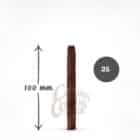 Giallo (Vaniglia) Cigarillos πουράκια σε κίτρινη συσκευασία κουτί φύλλα καπνού Kentucky 100% tobacco