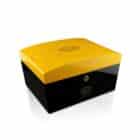 Partagas Humidor υγραντήρας πούρων για 60 Πούρα χρώμα μαύρο-κίτρινο