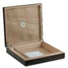 Humidor Υγραντήρας πούρων Walnut για 20 Πούρα ξύλινος καφέ χρώμα ανοιχτό καπάκι