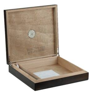 Humidor Υγραντήρας πούρων Walnut για 20 Πούρα ξύλινος καφέ χρώμα ανοιχτό καπάκι