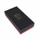 Partagas Κόκκινη-Μαύρη Δερμάτινη Πουροθήκη για 3 Πούρα θήκη πούρων κουτί