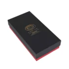 Partagas Κόκκινη-Μαύρη Δερμάτινη Πουροθήκη για 3 Πούρα θήκη πούρων κουτί