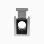 Black Chrome Πουροκόφτης με Βάση Πούρου χρώμα chrome-μαύρο