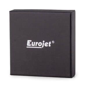 Chrome & Gunmetal Metallic Jet Flame Αναπτήρας αντιανεμικός επαναγεμιζόμενος βουτανίου κουτί