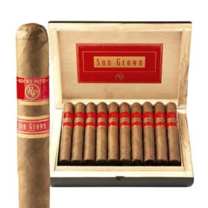 Sun Grown Robusto πούρο παλαιωμένο Νικαράγουας Δομινικανής Δημοκρατίας πούρα μέσα στο ξύλινο κουτί τους