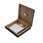 Walnut Humidor Υγραντήρας πούρων ξύλινος για 20 Πούρα ανοιχτός