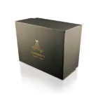 Montecristo Humidor υγραντήρας ξύλινος για 50 Πούρα χρώμα κίτρινο κουτί μαύρο