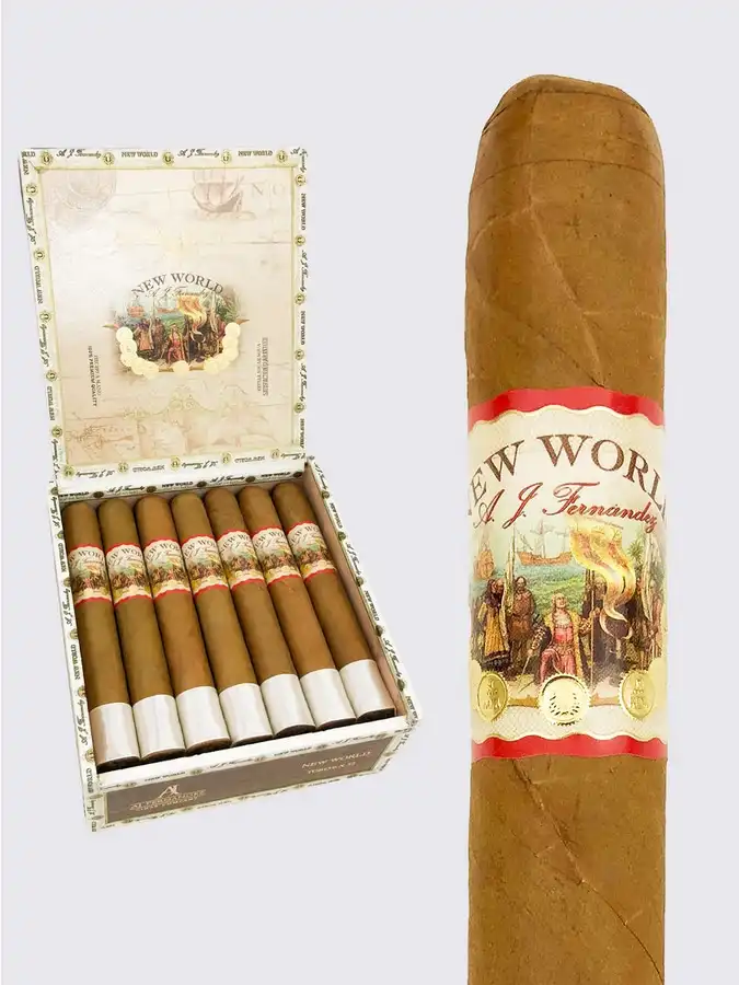 new world connecticut gordo πούρο Νικαράγουα μέσα στο κουτί τους